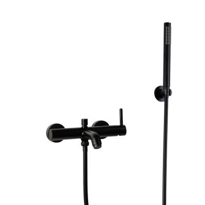 Смеситель для ванны FILARETE Roun FL2120BL, черный фото в интернет-магазине Русалия