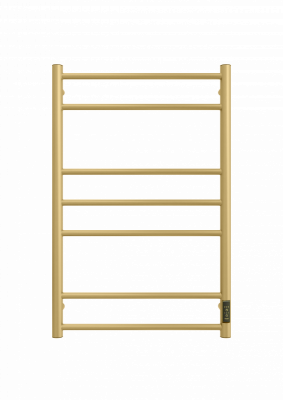 Полотенцесушитель ДВИН L neo 80/50 ЭлектрическийК диммер Золотой матовый 4657795054914 фото в интернет-магазине Русалия