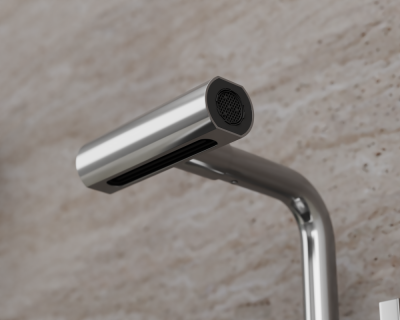 Смеситель для кухни с поворотной лейкой RUSH Tinos (TI3732-17) фото в интернет-магазине Русалия