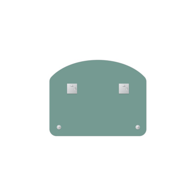 Зеркало настенное с полочкой Optima EVOFORM 70х55 см, BY 0518 фото в интернет-магазине Русалия