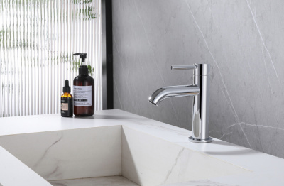 Смеситель ABBER Wasser Kreis AF8110 для раковины, хром фото в интернет-магазине Русалия