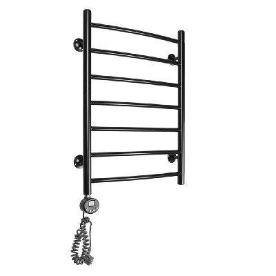 Электрический полотенцесушитель Калипсо П7 500x700 ЧРН EL, черный, матовый Domoterm фото в интернет-магазине Русалия