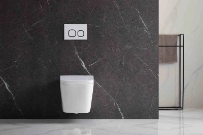 Унитаз подвесной безободковый Либра AQ0530-00 с сиденьем микролифт Aquatek фото в интернет-магазине Русалия