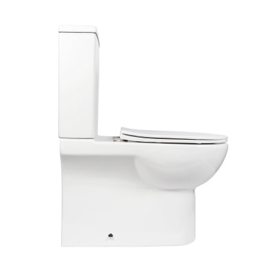 BOND F02-00 Унитаз напольный безободковый с сиденьем с микролифтом фото в интернет-магазине Русалия