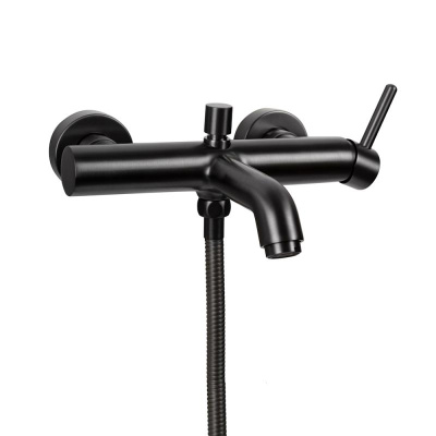 Смеситель для ванны FILARETE Roun FL2120BG, графит фото в интернет-магазине Русалия