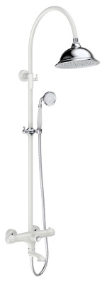 Душевая система с термостатом AltroBagno Beatrice 030405 Bi AltroBagnoBeatrice030405Bi фото в интернет-магазине Русалия