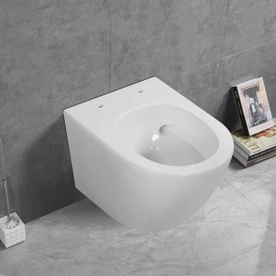 Унитаз SELLA Aria Tornado подвесной, белый (490х370х370) безободковый, смыв торнадо Cerutti SPA CT9529 фото в интернет-магазине Русалия