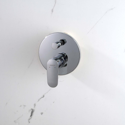 AQ1846CR НИКА смеситель для ванны (внешняя и скрытая часть) Aquatek фото в интернет-магазине Русалия