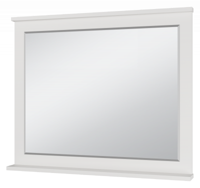 Зеркало Марта 100 (белое) П-Мрт02100-011 Misty фото в интернет-магазине Русалия