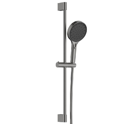 AQM 8403GM Набор для комплектации душа с термостатом, Gun metal фото в интернет-магазине Русалия