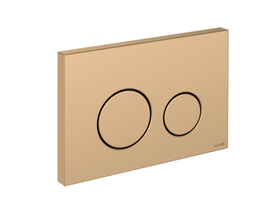 Клавиша смыва TWINS золото матовое A63524 Cersanit фото в интернет-магазине Русалия