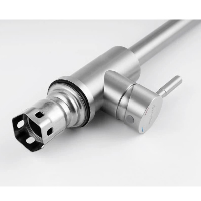 Смеситель для кухни Knotlor SS-01/1, сатин фото в интернет-магазине Русалия