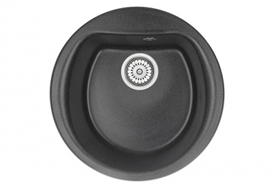 Кухонная мойка GRANULA (5101, ЧЁРНЫЙ) фото в интернет-магазине Русалия