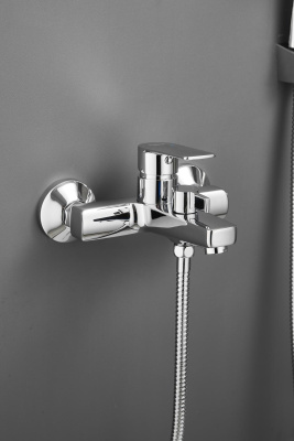 Смеситель для ванны HAIBA цвет: хром (HB60719) фото в интернет-магазине Русалия