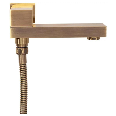 Душевая система встраиваемая Hansberge H6075BR, бронза фото в интернет-магазине Русалия