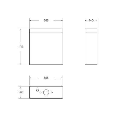 Унитаз безободковый BB339CPR с бачком BB339T Norma Belbagno фото в интернет-магазине Русалия