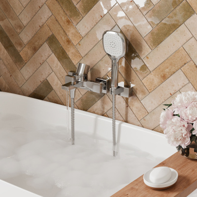 Naab 8601 Смеситель для ванны и душа Wasserkraft фото в интернет-магазине Русалия