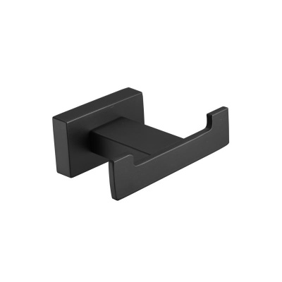 Крючок для ванной комнаты двойной Shevanik SG5621H, черный фото в интернет-магазине Русалия