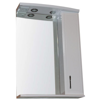 Loranto Коралл Зеркало 58 правостороннее, 580х745х180 фото в интернет-магазине Русалия