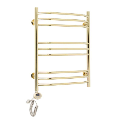 Электрический полотенцесушитель Лаура П9 500x700  EL , золото глянец Domoterm фото в интернет-магазине Русалия