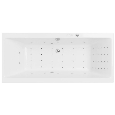 Гидромассажная ванна EXCELLENT Pryzmat 190x90 "NANO" (хром) WAEX.PRY19.NANO.CR фото в интернет-магазине Русалия