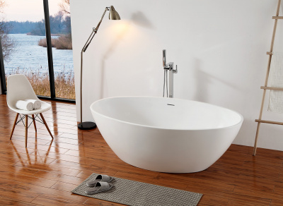 Акриловая ванна ABBER AB9249 175х100х58 см фото в интернет-магазине Русалия