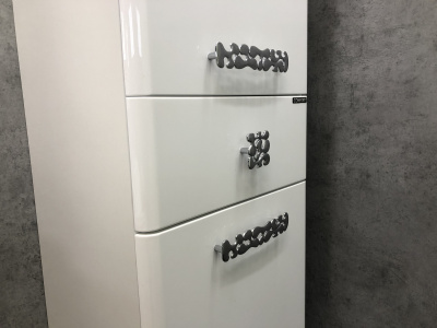 COMFORTY. Шкаф-колонна "Монако-40" правая белый глянец фото в интернет-магазине Русалия