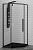 Душевой уголок трапеция 100х100 SV-81B черный профиль RGW фото в интернет-магазине Русалия