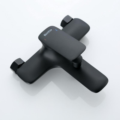 BOND Cube B03-5388 Душевой комплект 3х1 черный матовый фото в интернет-магазине Русалия