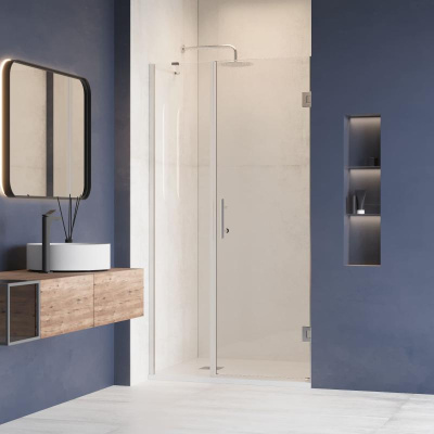 Душевая дверь RGW HO-012 1200, стекло прозрачное, профиль хром фото в интернет-магазине Русалия