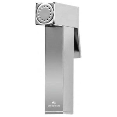 Гигиенический душ со смесителем встраиваемый Grocenberg GB1001CR, хром фото в интернет-магазине Русалия