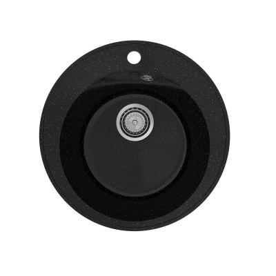 Кухонная мойка Maretti Kitchen KT475-BL, черный фото в интернет-магазине Русалия