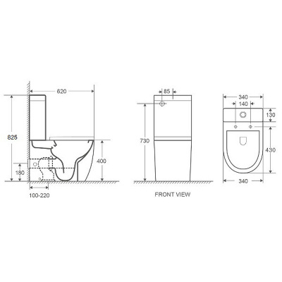 Унитаз MERZBACH 01 GL-WT с сиденьем микролифт WeltWasser фото в интернет-магазине Русалия
