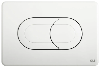 Клавиша смыва пневматическая 640081 белый Salina OLI фото в интернет-магазине Русалия