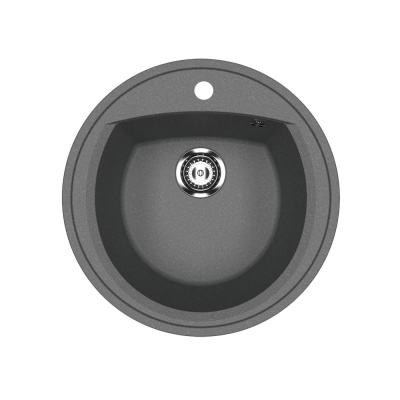 Кухонная мойка Ulgran U-603-343, антрацит фото в интернет-магазине Русалия
