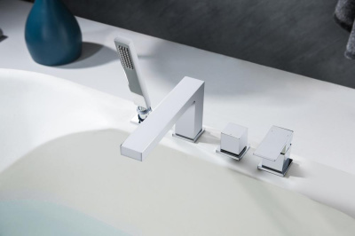 Смеситель для ванны с душем Timo Selene врезной, хром (2130/00Y) фото в интернет-магазине Русалия