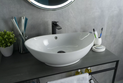 Раковина накладная Gid N9019 фото в интернет-магазине Русалия