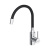D3007622 Logic кухонный смеситель с гибким изливом, черный фото в интернет-магазине Русалия
