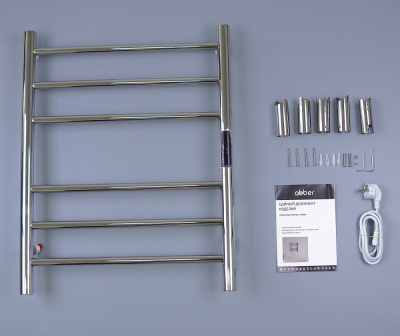 Полотенцесушитель электрический ABBER Standard AH4606 хром фото в интернет-магазине Русалия