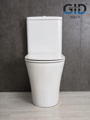 Унитаз напольный Gid Tn2124 62244Y белый 60.5x36x82.5 фото в интернет-магазине Русалия