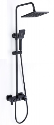 Душевая система S-602042H черный матовый Savol фото в интернет-магазине Русалия