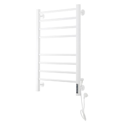 Электрический полотенцесушитель белый DMT Куба П8 500x800 БЕЛ EK R фото в интернет-магазине Русалия