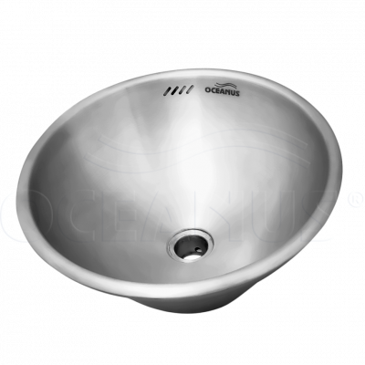 Раковина из нержавеющей стали 3-017.1 Oceanus фото в интернет-магазине Русалия