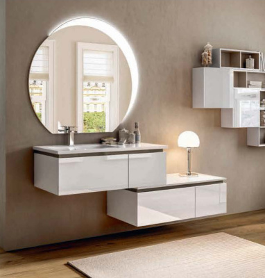 Зеркало со встроенной LED подсветкой, Bluetooth 45010, 108х100 CEZARES фото в интернет-магазине Русалия