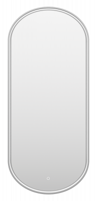 Зеркало Saturn 500x1150 (платина) SAT-Dro1-050-platinum Brevita фото в интернет-магазине Русалия