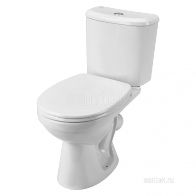 Унитаз - компакт с сиденьем микролифт Бореаль 1WH302145 Сантек фото в интернет-магазине Русалия