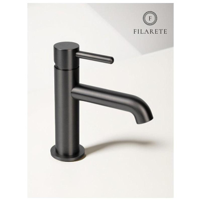 Смеситель для раковины FILARETE Roun FL5020BG, графит фото в интернет-магазине Русалия