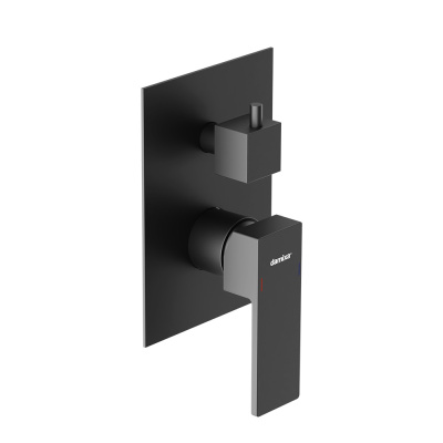 953520300 Gala встраиваемая душевая система  с ванно-душевым смесителем, чёрный Damixa фото в интернет-магазине Русалия