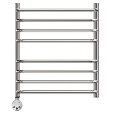 Полотенцесушитель электрический Point Нептун PN09156SPE П7 500x600 с полкой левый/правый, хром фото в интернет-магазине Русалия