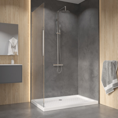 Душевой поддон керамический прямоугольник 800x1000 фото в интернет-магазине Русалия